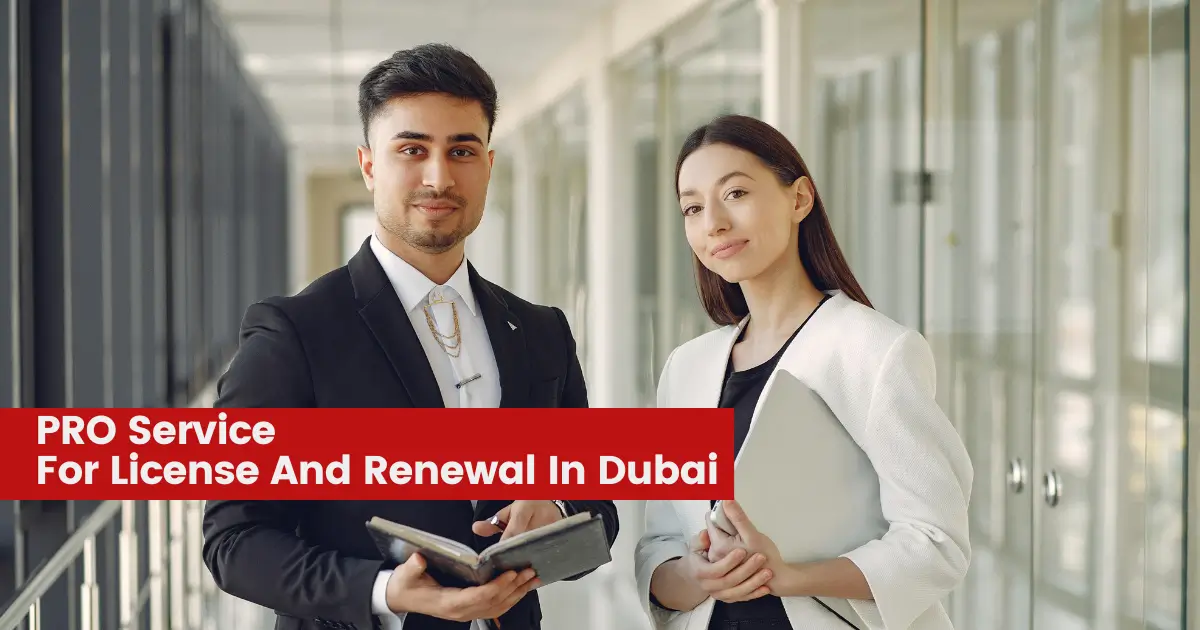 Two consultants of PRO services company in Dubai